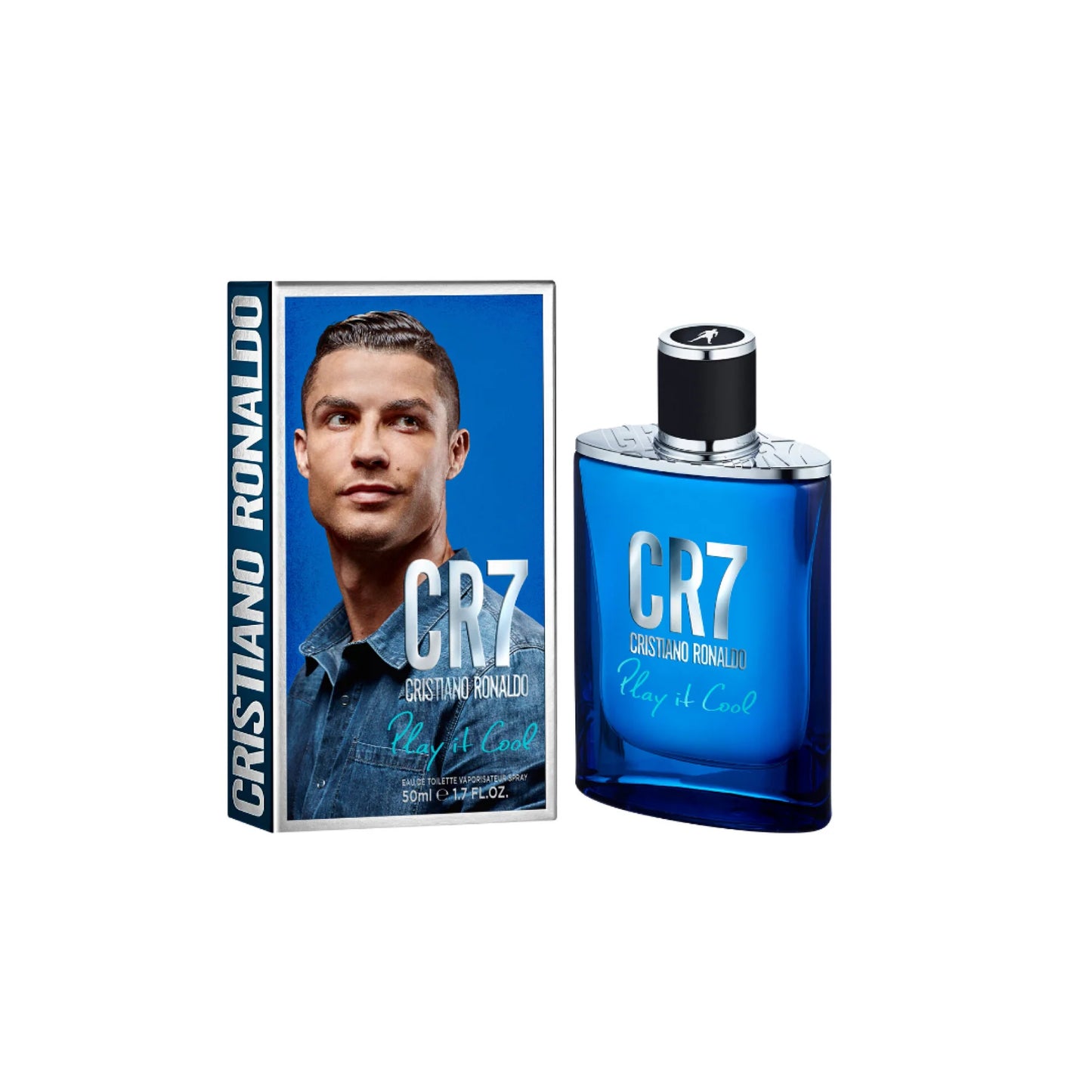Cristiano Ronaldo Play It Cool  Eau De Toilette For Men Citrus & Aromatic Fougere Notes | Fragrance | Fresh Aromatic Fougere | 50 ml