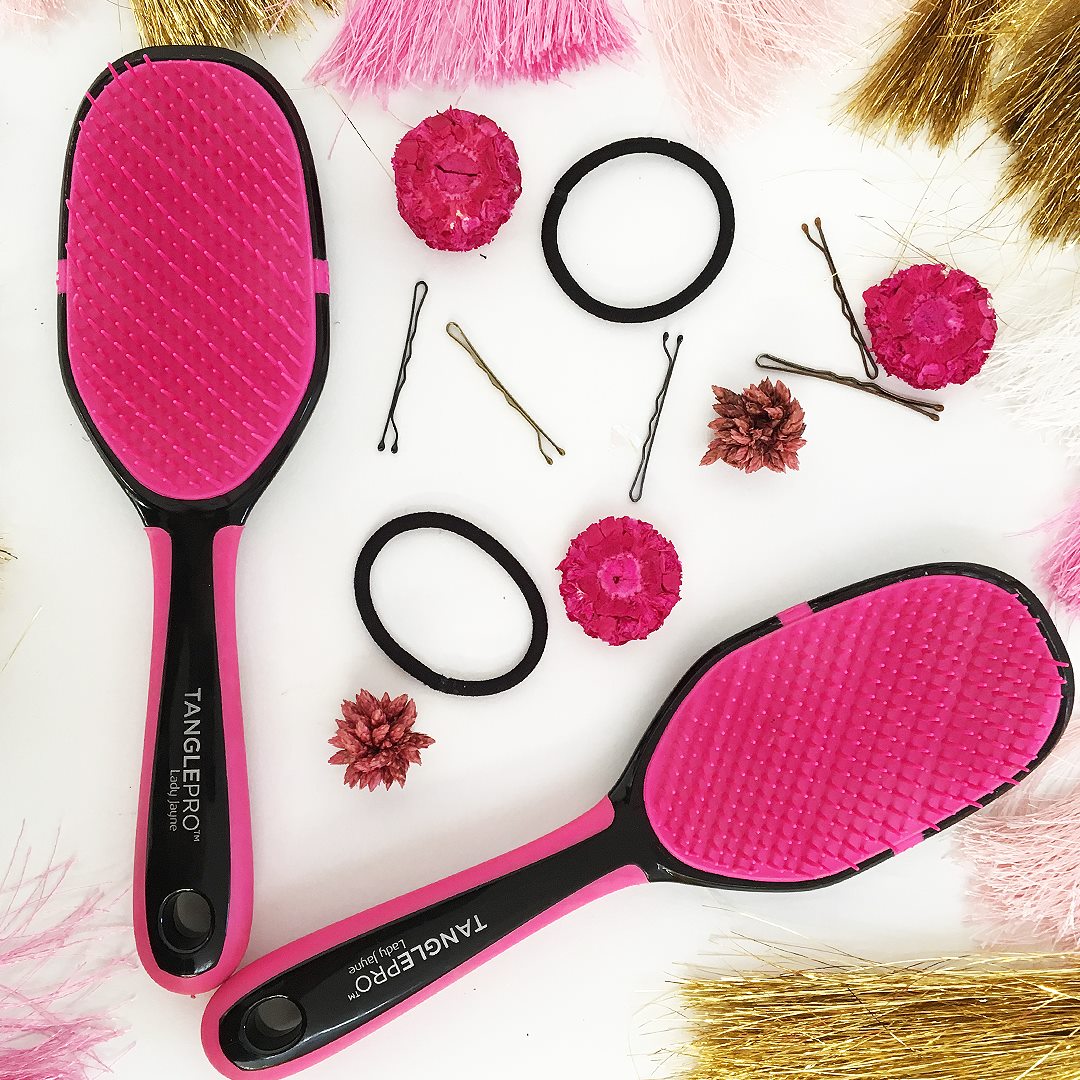 Lady Jayne Tangle Pro Hair Care | Scalp-Contour Brush with Flexi-Guide Tech | Wet/Dry Hair, Breakage-Free