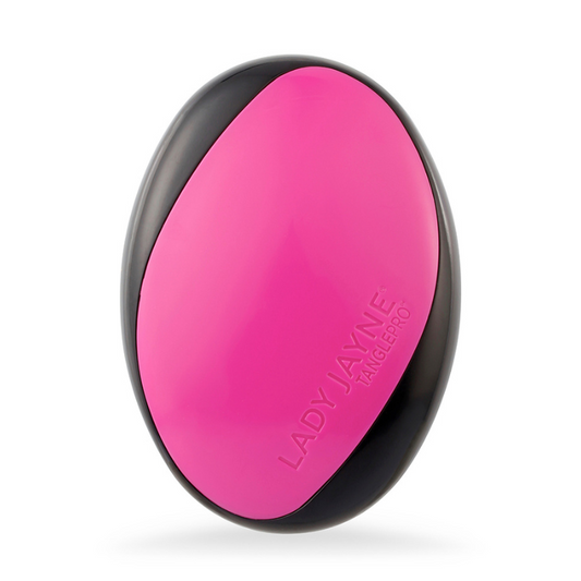 Lady Jayne TanglePro Go Detangler Compact Flexi-Guide Brush Hair Care | for Wet/Dry Hair | Includes Protective Cover | Hairdresser Approved | Compact Size