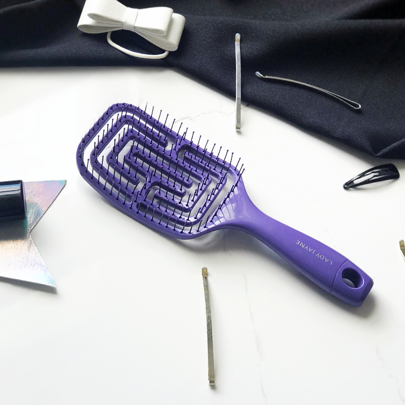 Lady Jayne Flexi-Glide Brush Hair Care | Available In Large & Purse-Sized