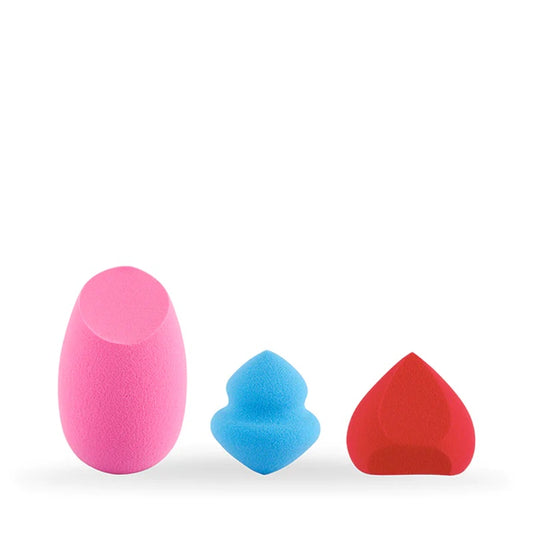 Manicare Perfect & Correct Sponge Kit | Flawless Highlighting & Contouring | Contains 3 Sponges
