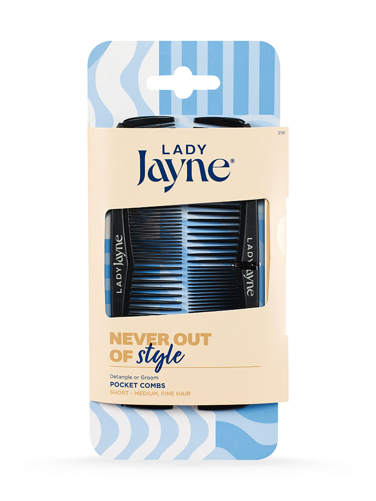 Lady Jayne Pocket Comb Hair Care | 2 PK