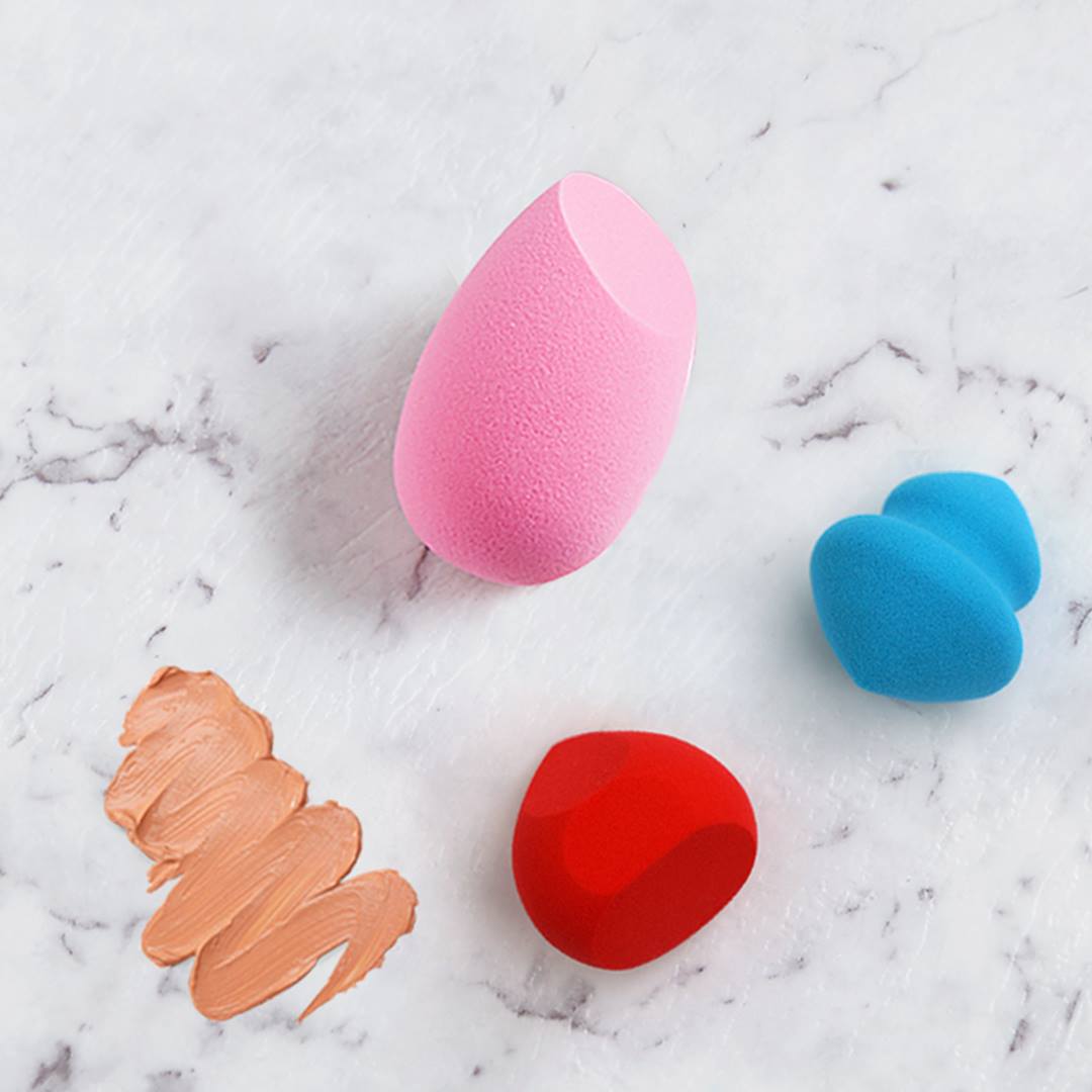 Manicare Perfect & Correct Sponge Kit | Flawless Highlighting & Contouring | Contains 3 Sponges