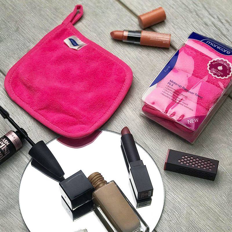 Manicare Makeup Remover Towel | Easy Makeup Removal | Ideal For Sensitive Skin | 4 PK