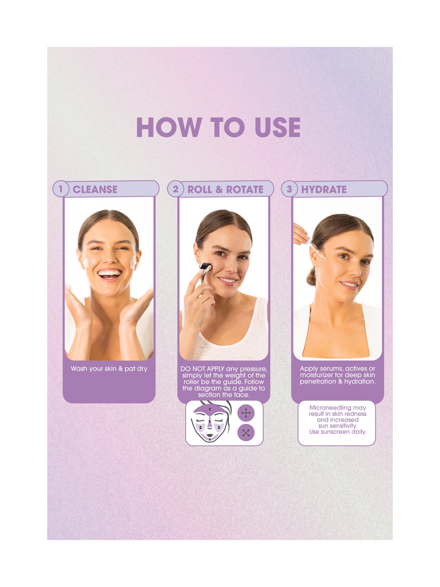 Manicare Derma Roller Stainless Steel Skin Care Tool | Collagen Boost | 1 Pack