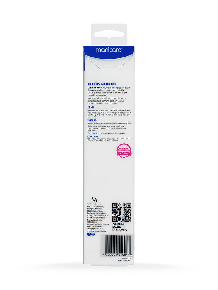 Manicare PediPRO Callus File | Double-Sided | 1 PK