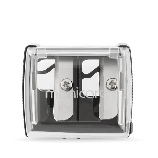 Manicare Cosmetic Pencil Sharpener | For Lip & Eye Pencils | Dual