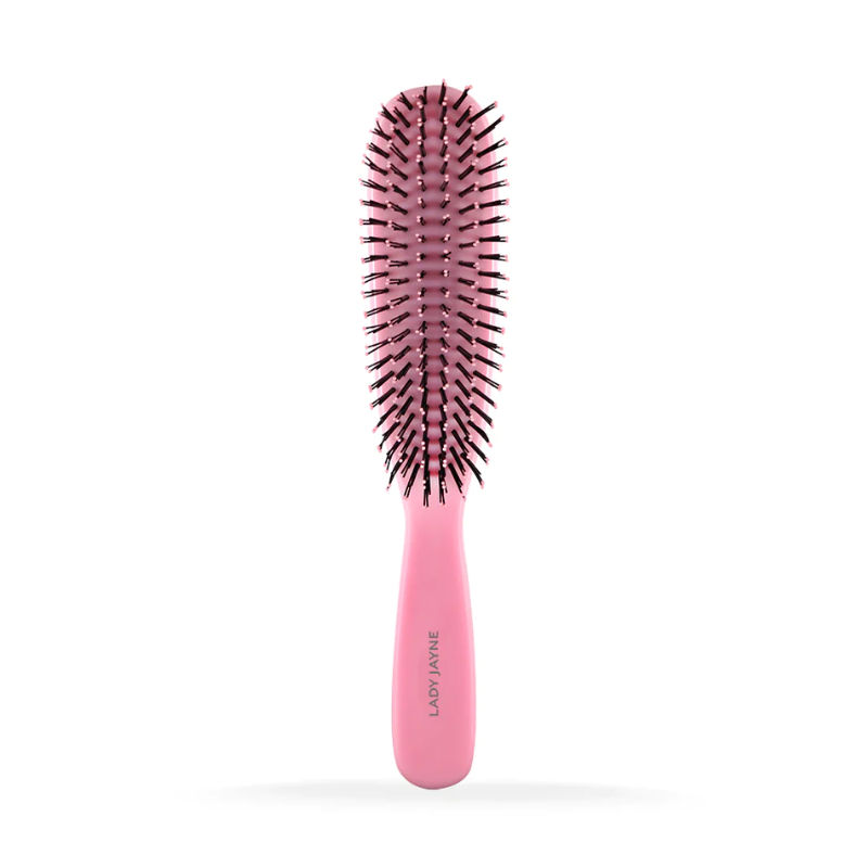 Lady Jayne Pastel Smooth & Knotless Detangling Brush | Snag-Free Detangling | For All Hair Type | Large