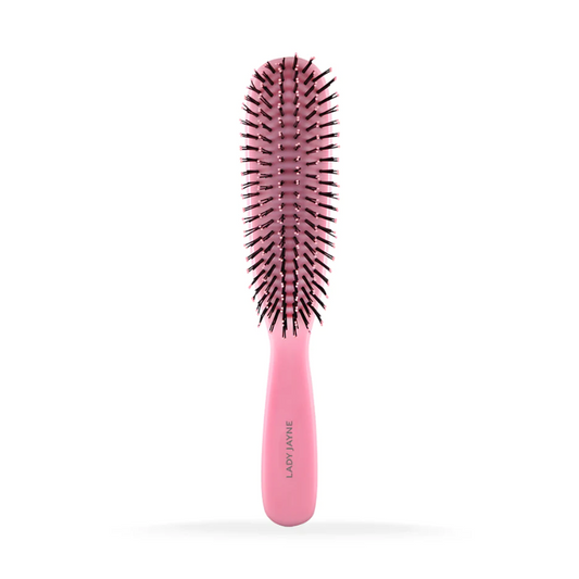 Lady Jayne Pastel Smooth & Knotless Detangling Brush | Snag-Free Detangling | For All Hair Type | Large