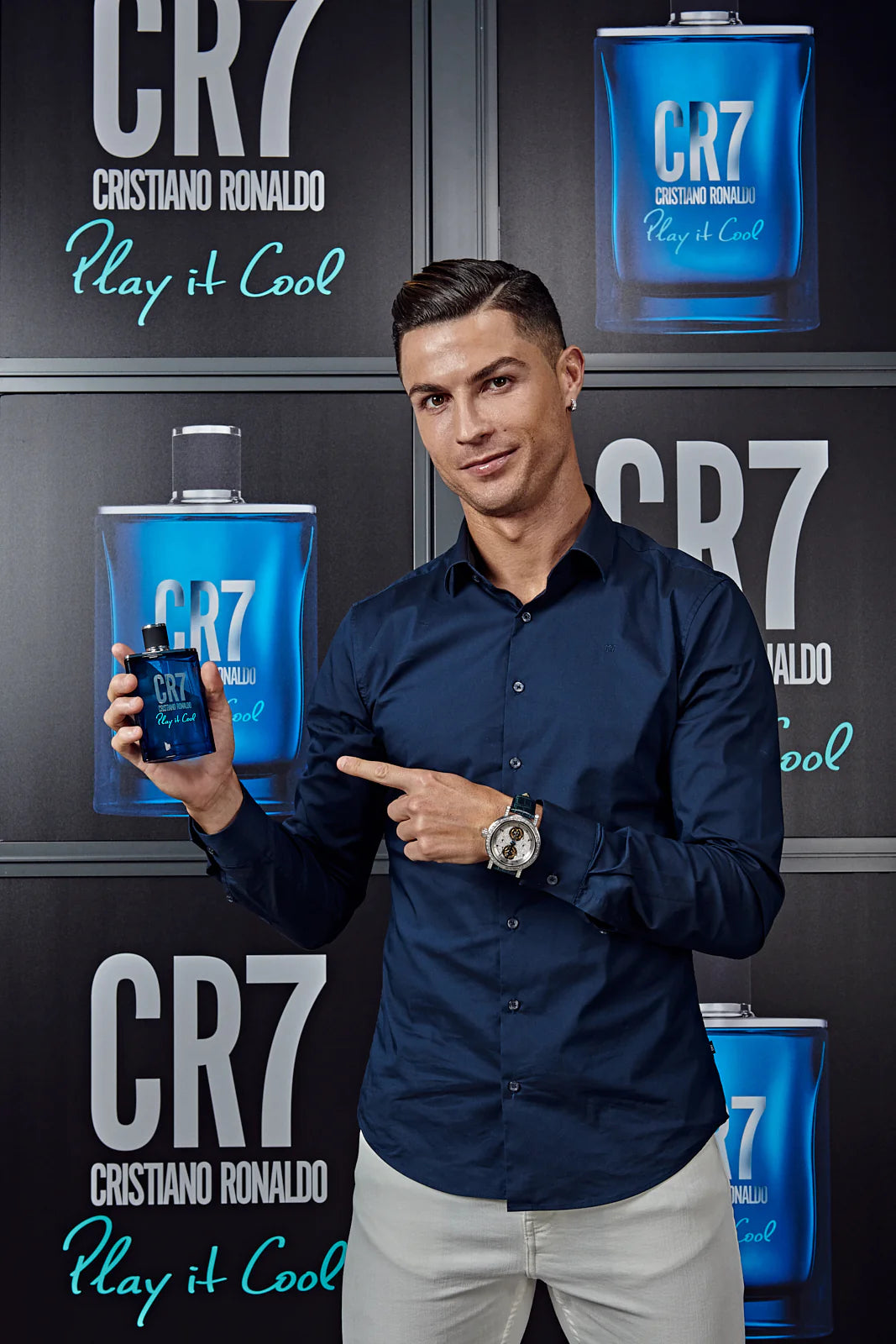 Cristiano Ronaldo Play It Cool  Eau De Toilette For Men Citrus & Aromatic Fougere Notes | Fragrance | Fresh Aromatic Fougere | 50 ml