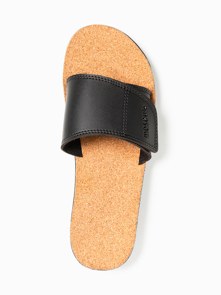 Maseur Gentle Massage Sandal Black Unisex | Available In Different Sizes