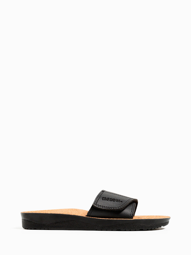 Maseur Gentle Massage Sandal Black Unisex | Available In Different Sizes