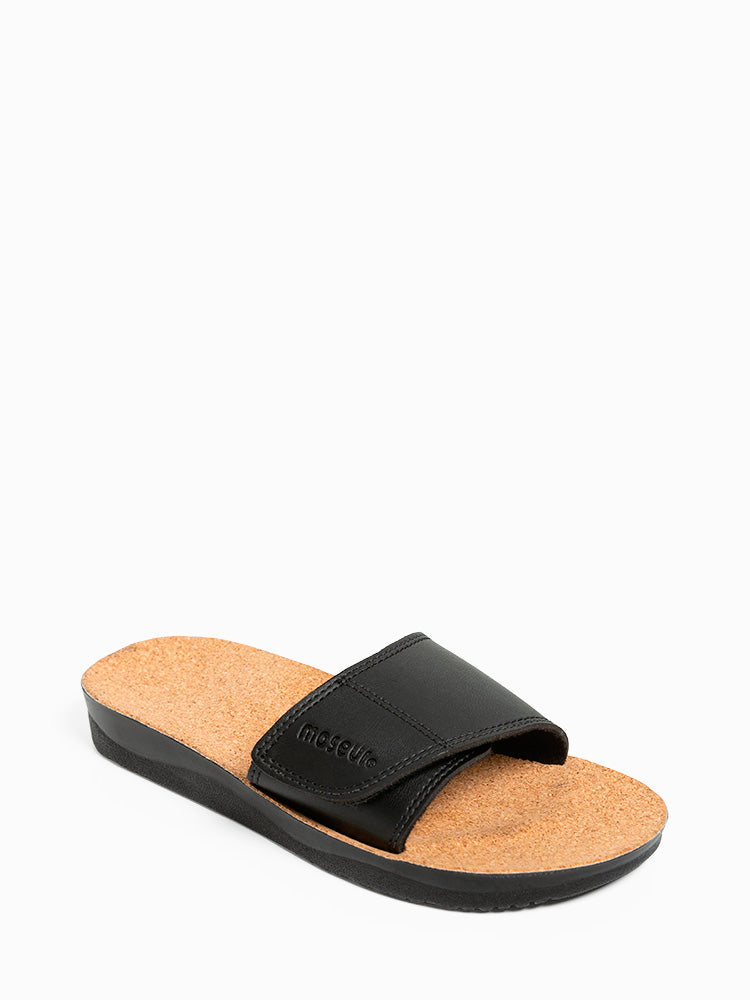 Maseur Gentle Massage Sandal Black Unisex | Available In Different Sizes