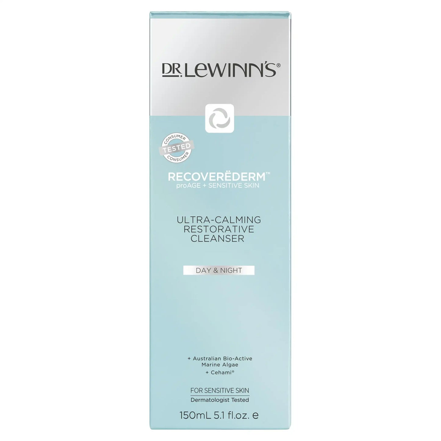 Dr. LeWinn's Recoverëderm Ultra Calming Restorative Cleanser Skin Care | For Sensitive Skin | 150 ml