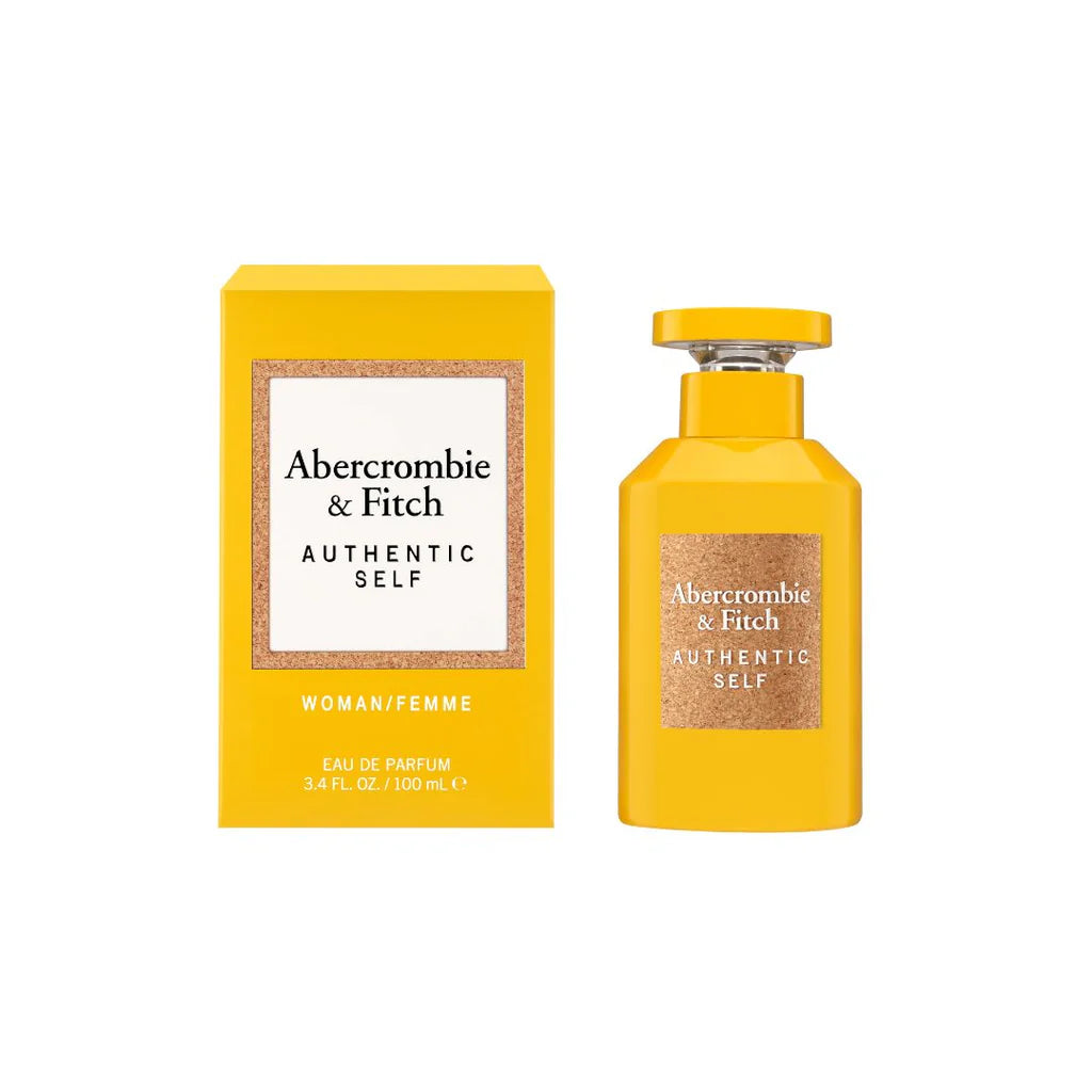 Abercrombie & Fitch Authentic Self Eau De Parfum For Women Floral-Woody Musk | Fragrance | Lemon Zest | 100 ml