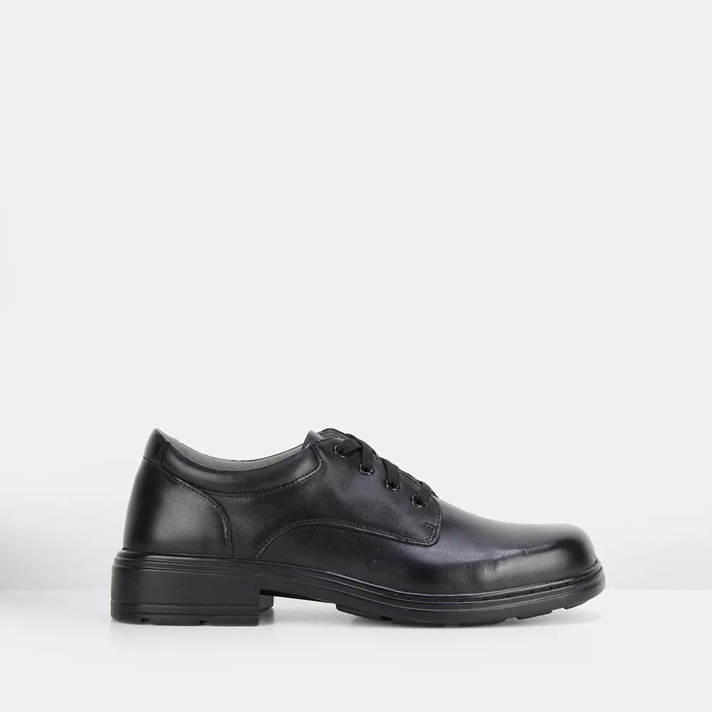 Clarks Infinity  Leather School Shoes for Boys Black | Different Sizes Available
