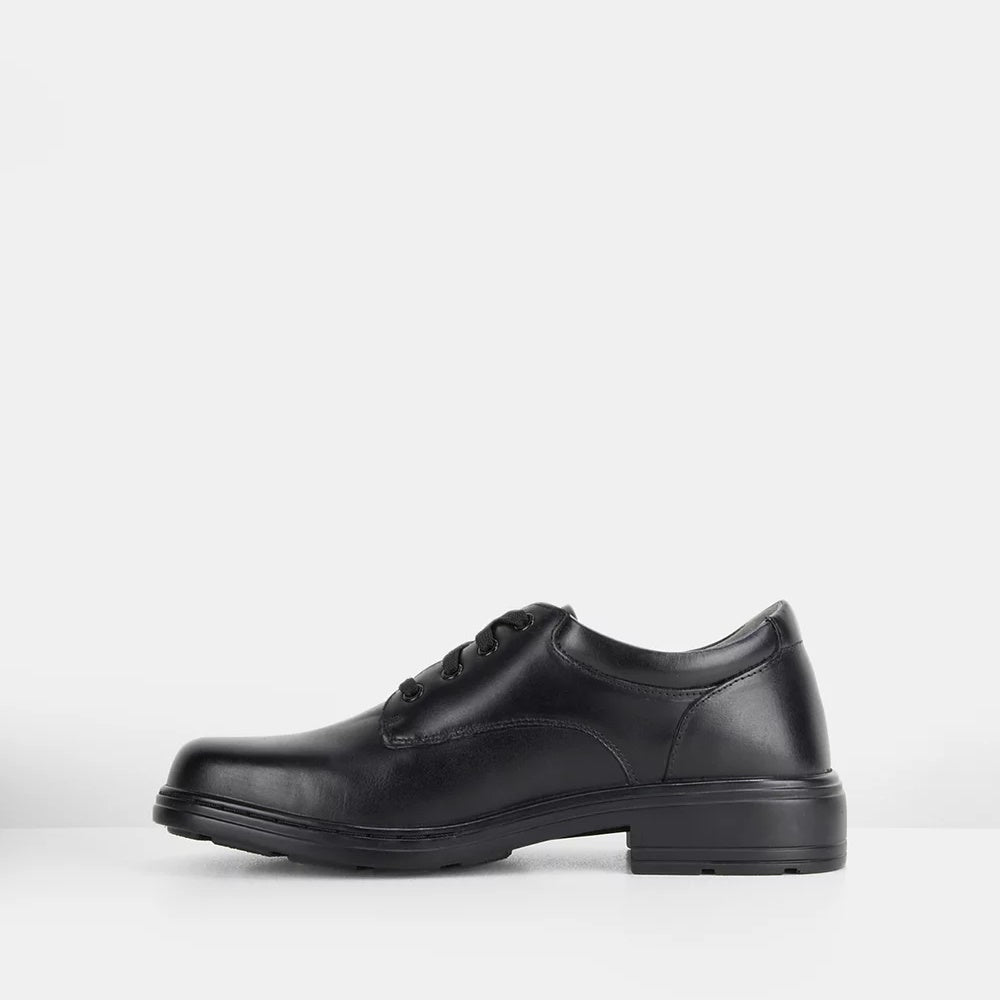 Clarks Infinity  Leather School Shoes for Boys Black | Different Sizes Available