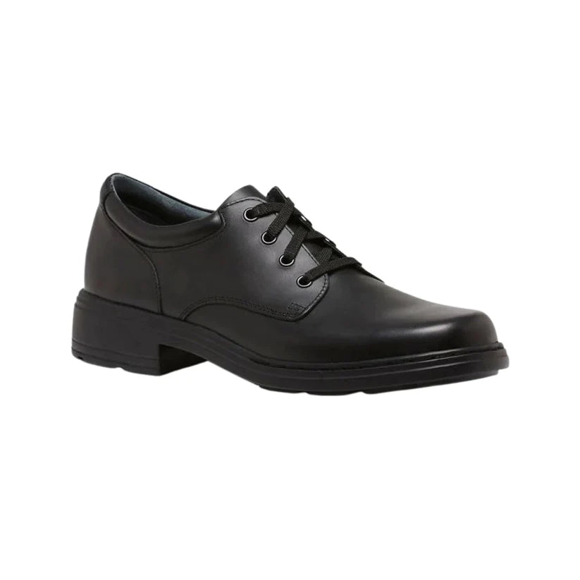 Clarks Infinity  Leather School Shoes for Boys Black | Different Sizes Available