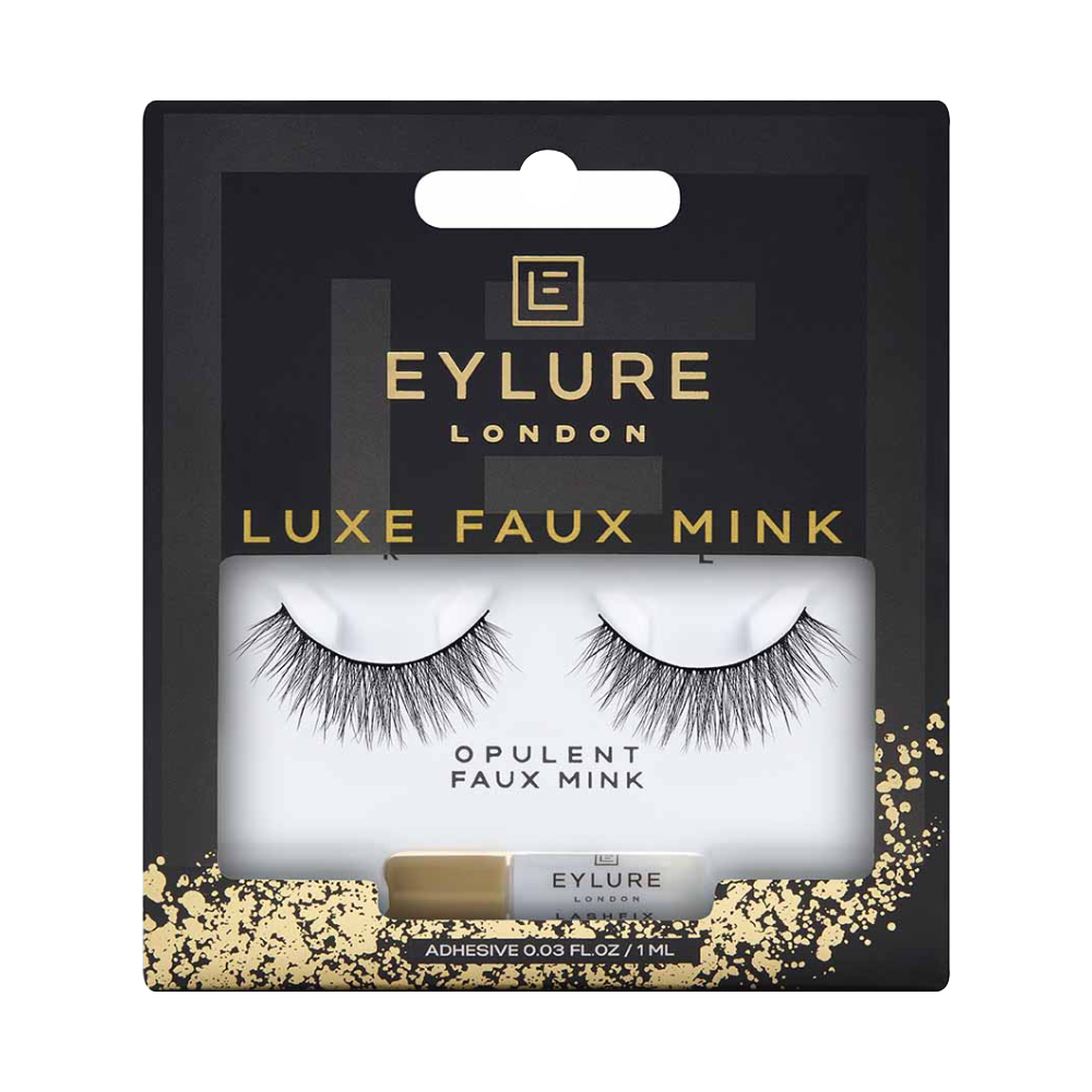 Eylure Luxe Faux Mink Handmade Opulent False Eyelashes | Up To 10 Wears