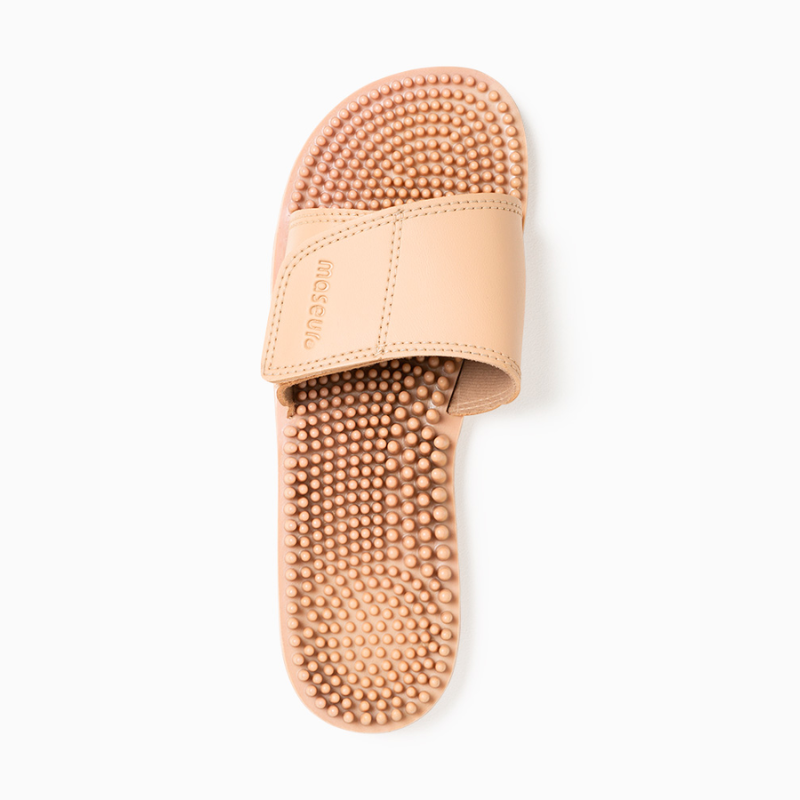 Maseur Invigorating Massage Sandal Beige Unisex | Available In Different Sizes