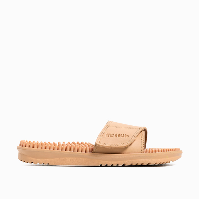 Maseur Invigorating Massage Sandal Beige Unisex | Available In Different Sizes