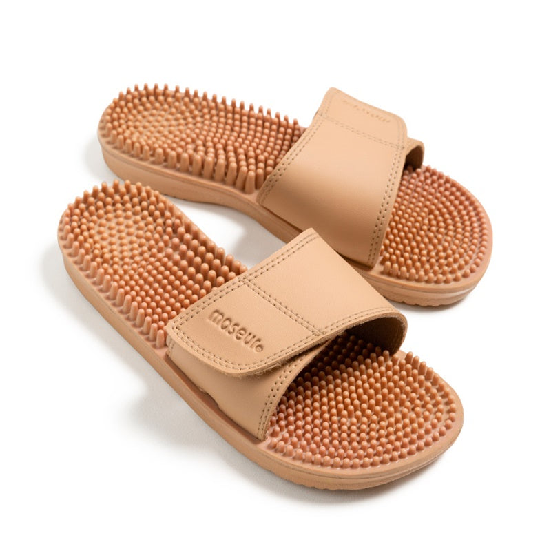 Maseur Invigorating Massage Sandal Beige Unisex | Available In Different Sizes