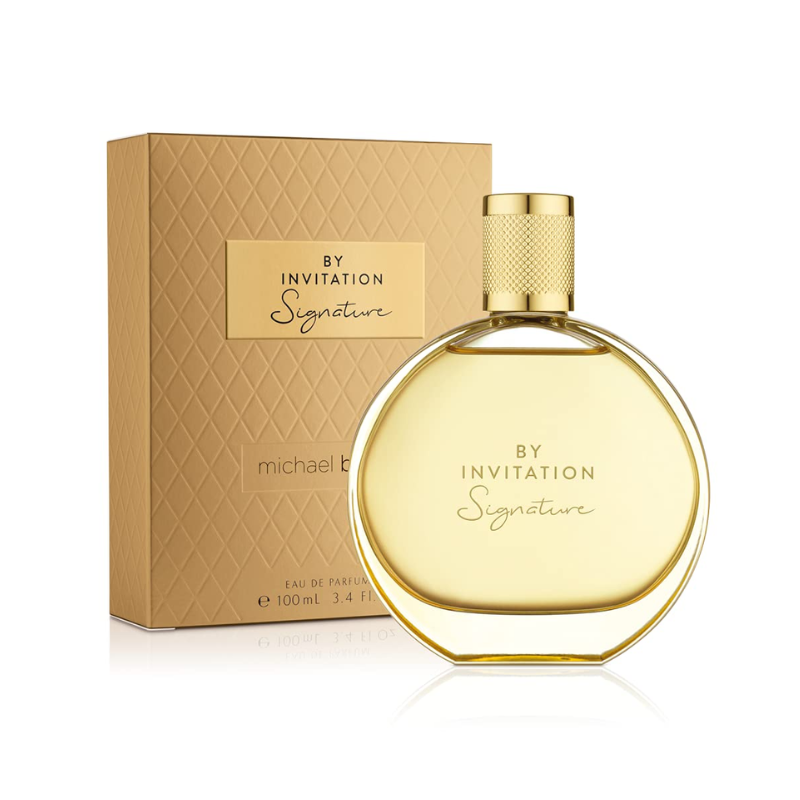Michael Buble By Invitation Signature Eau de Parfum For Her Floral Oriental | Fragrance | Red Fruits & Bergamot | 100 ml