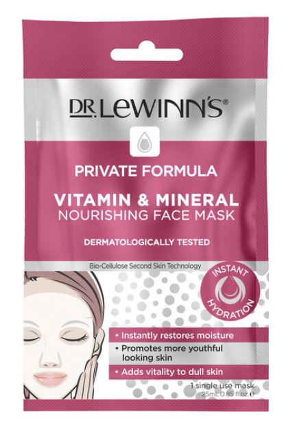 Dr Lewinn's Private Formula Vitamin & Mineral Nourishing Face Mask | Skin Care | 1 pack