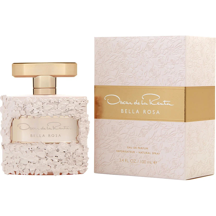 Oscar De La Renta Bella Rosa Eau de Parfum For Her Pink Florals, Fresh Freesia & Warm Amber | Fragrance | 100 ml