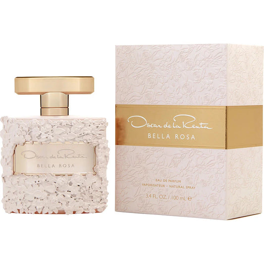 Oscar De La Renta  Bella Rosa Eau de Parfum For Her Pink Florals, Fresh Freesia & Warm Amber | Fragrance | 100 ml