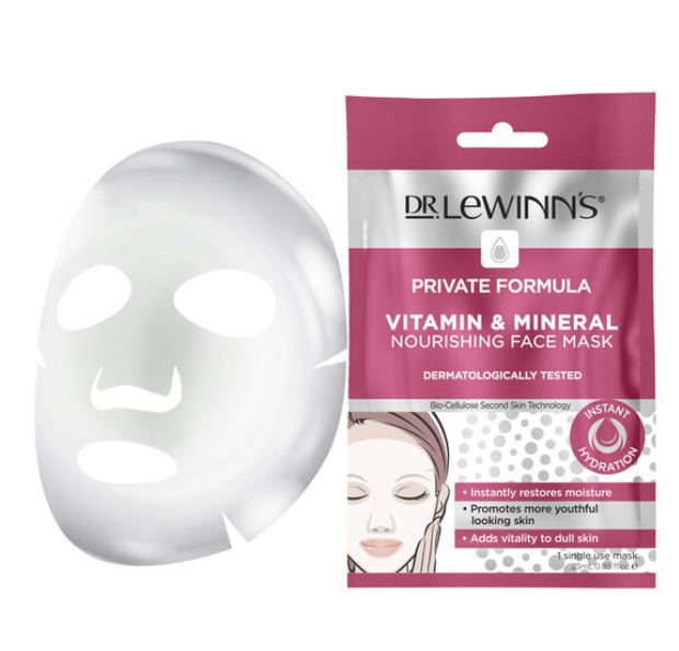 Dr Lewinn's Private Formula Vitamin & Mineral Nourishing Face Mask | Skin Care | 1 pack