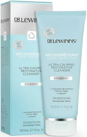 Dr. LeWinn's Recoverëderm Ultra Calming Restorative Cleanser Skin Care | For Sensitive Skin | 150 ml