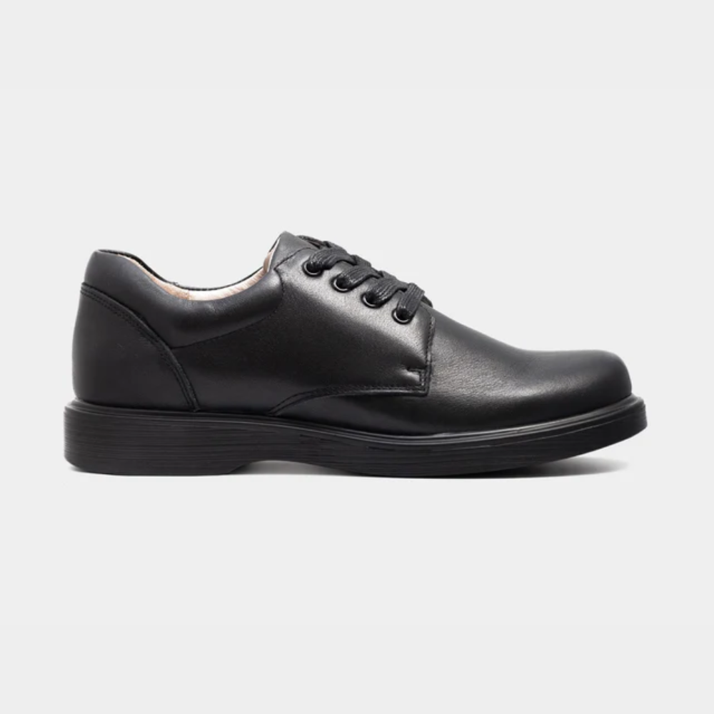 Skobi Barty School Shoes Cow Leather Unisex Black | Size 32