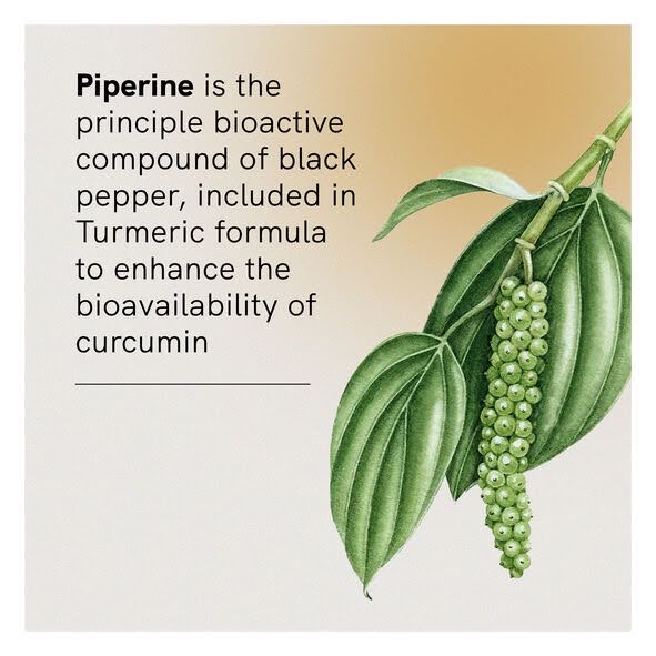 Fusion Health Turmeric Medical Supplements | Relief from Mild Arthritis | 60 tablets