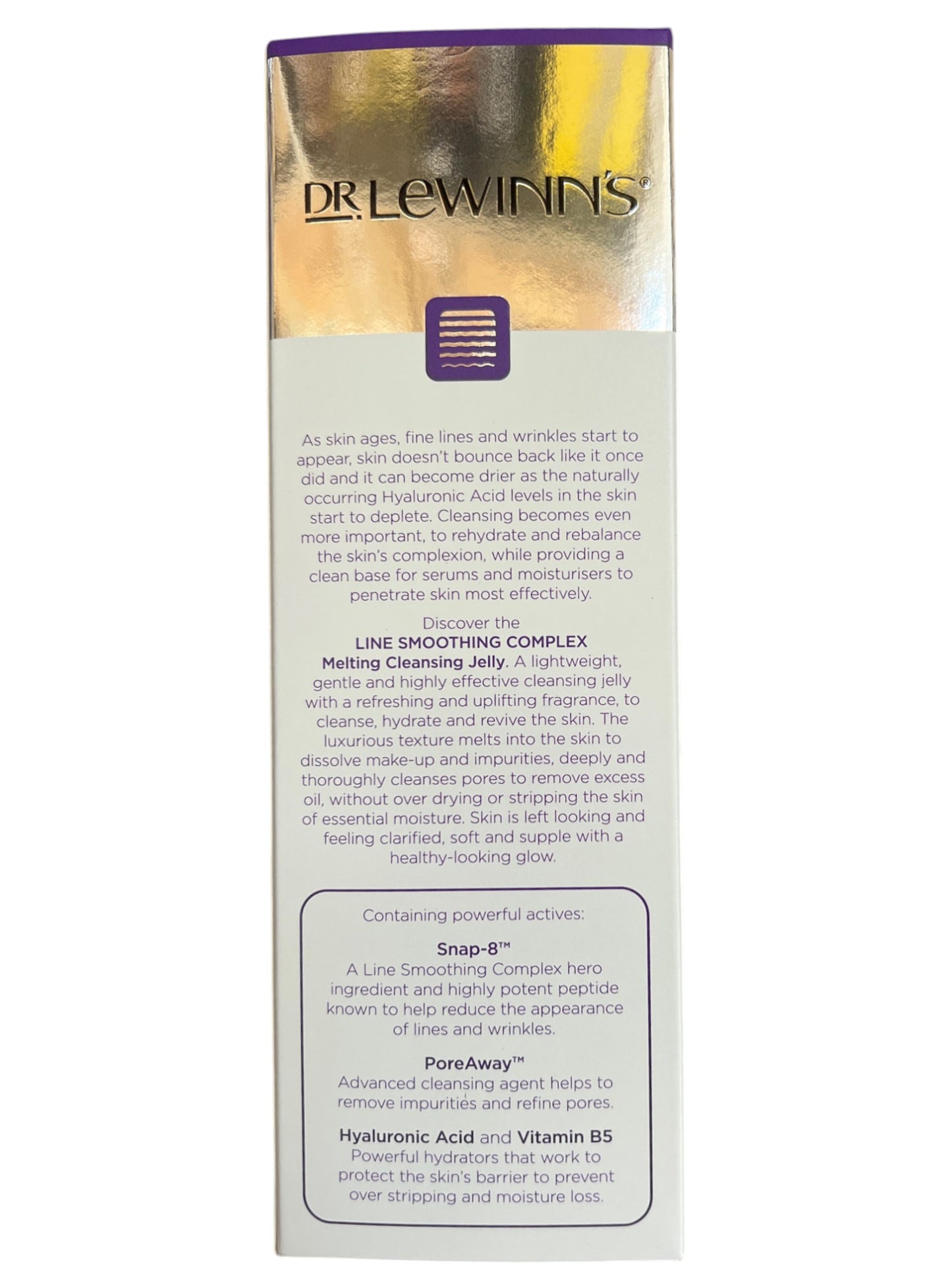 Dr. LeWinn's Line Smoothing Complex S8 Anti-Aging Cleanser Skin Care Melting Cleansing Jelly | 150 ml