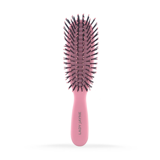 Pastel Smooth & Knotless Detangling Brush - Purse-Sized