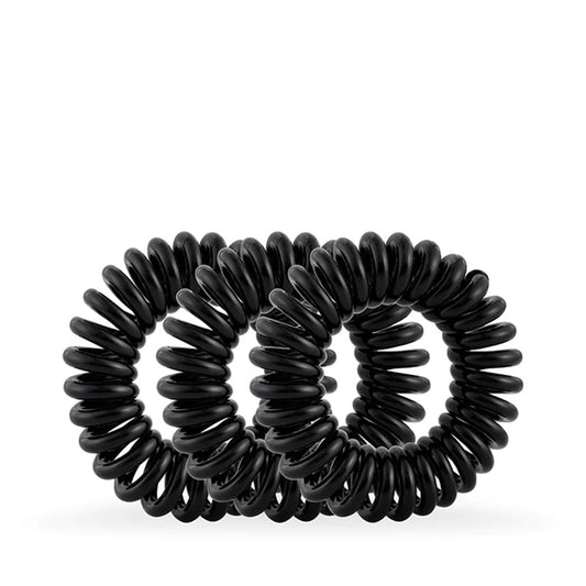 Style Guards Black Kink Free Spirals - 8 Pk