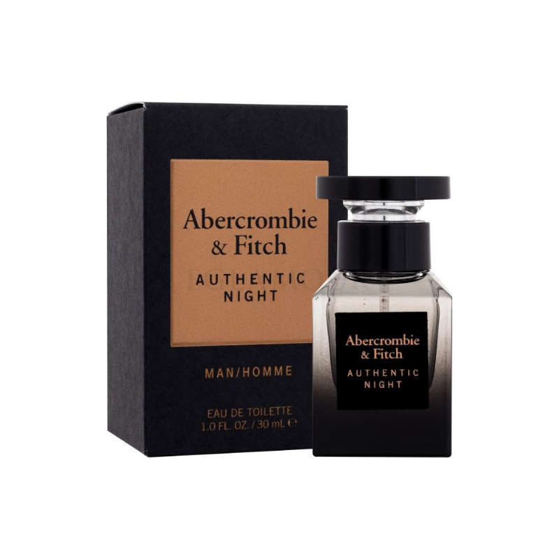 Abercrombie & Fitch Authentic Night Men Eau De Toilette 30ml