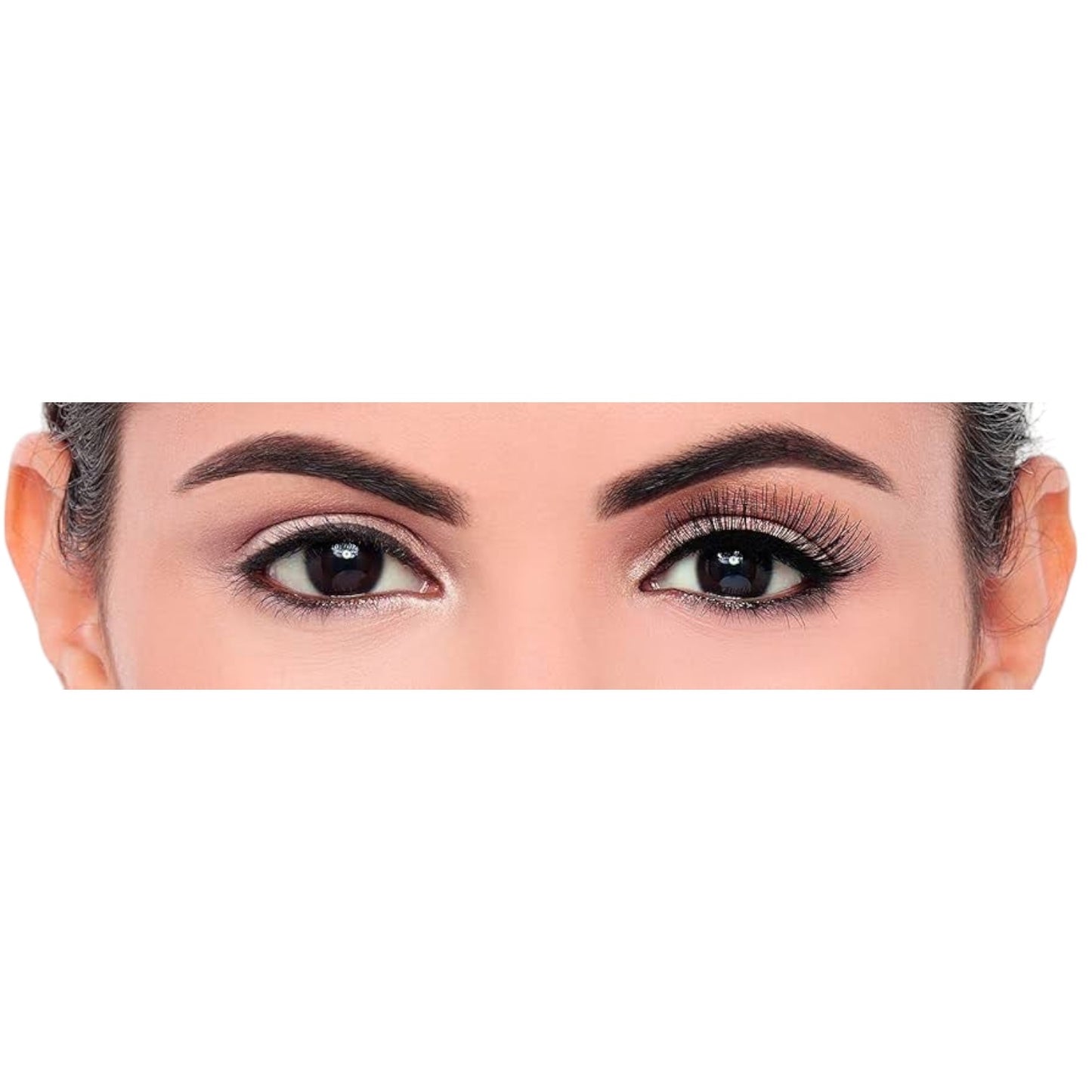 Eylure No.141 Pre-Glued False Eyelashes - Thick Full Look, Reusable, Vegan-Friendly