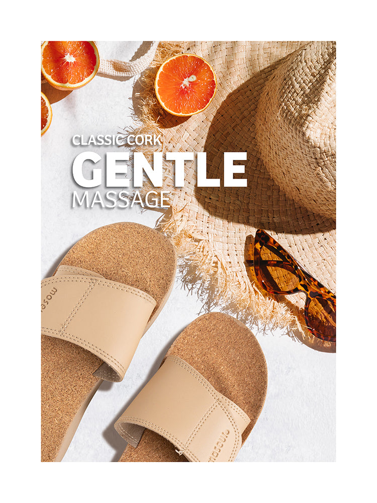 Gentle Massage Sandal Beige (Available in Different Sizes)