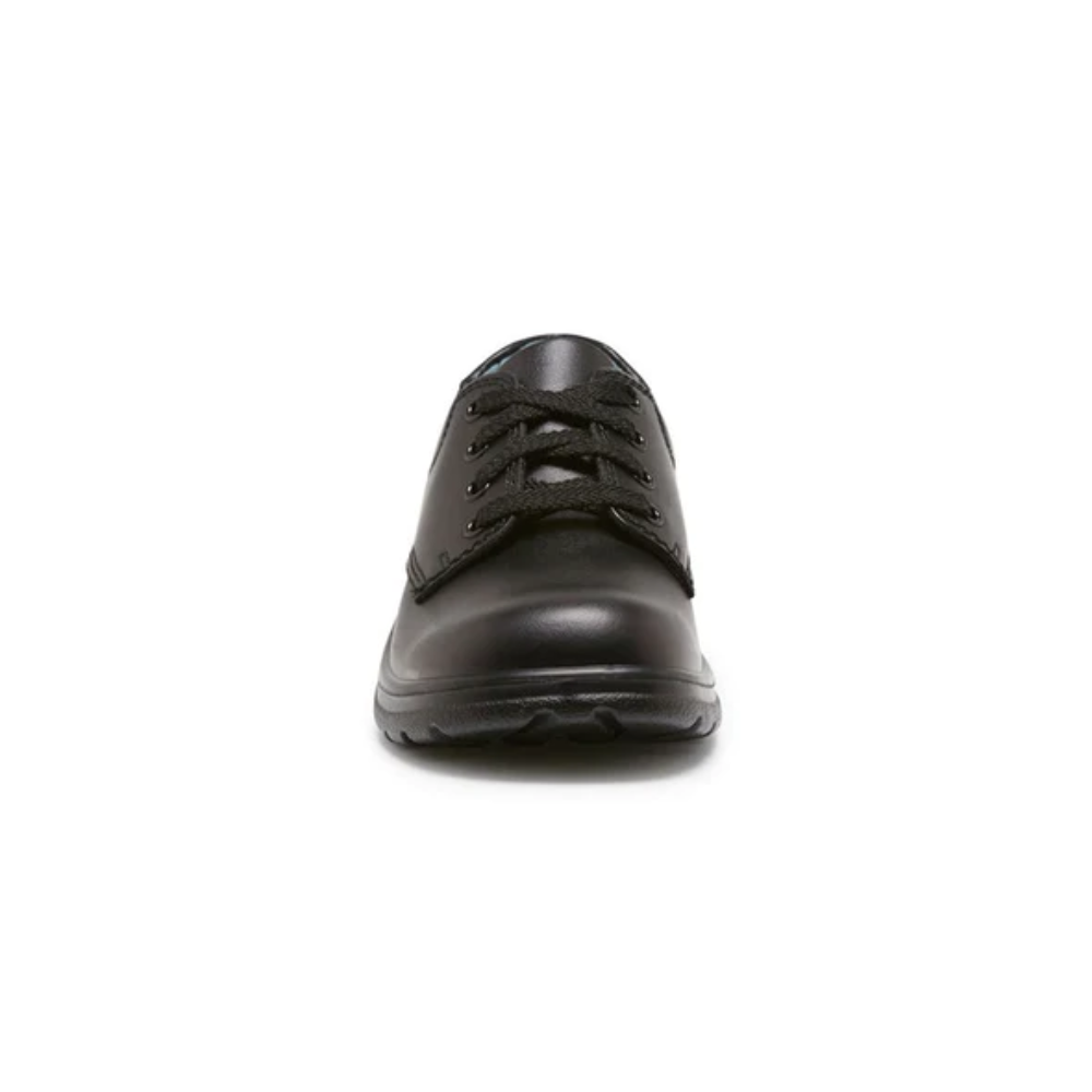 Clarks Library Black School Shoes