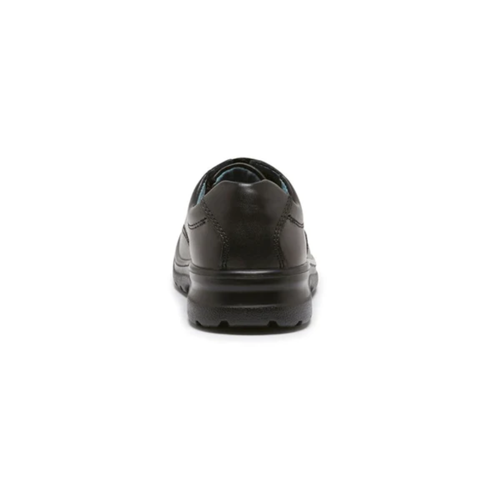 Clarks Library Black School Shoes