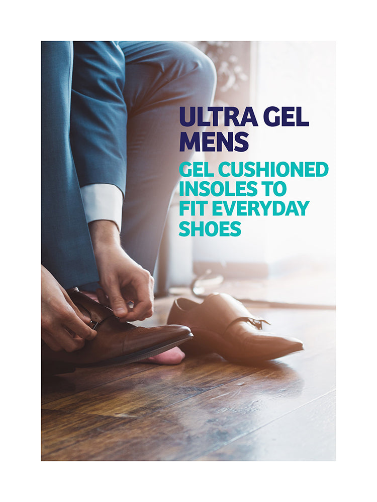 Men's Ultra Gel Insoles, 1 Pair