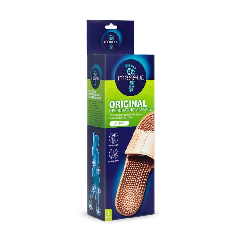 Invigorating Massage Sandal Beige (Available in Different Sizes)