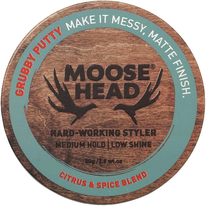 Moose Head Grubby Putty - Citrus & Spice 80g