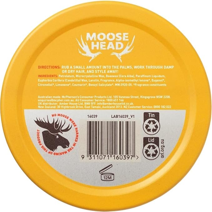 Moosehead Max Wax Strong Hold - 80g