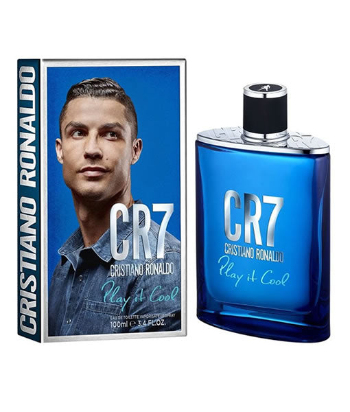 Cristiano Ronaldo Play It Cool Eau De Toilette For Men Citrus & Aromatic Fougere Notes | Fragrance | Fresh Aromatic Fougere | 100 ml