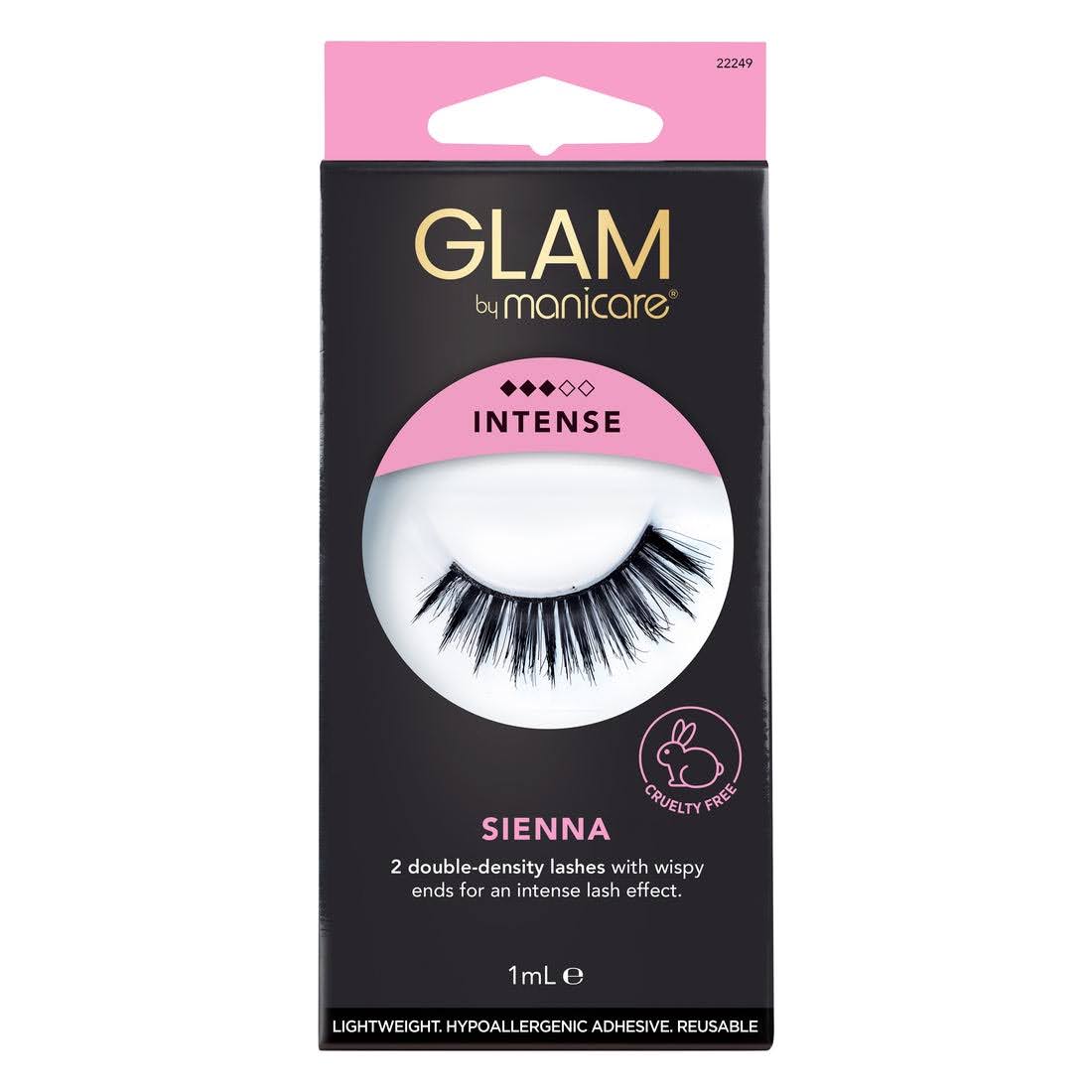 Manicare Glam Sienna Lashes | Double-Density | 1 Pair