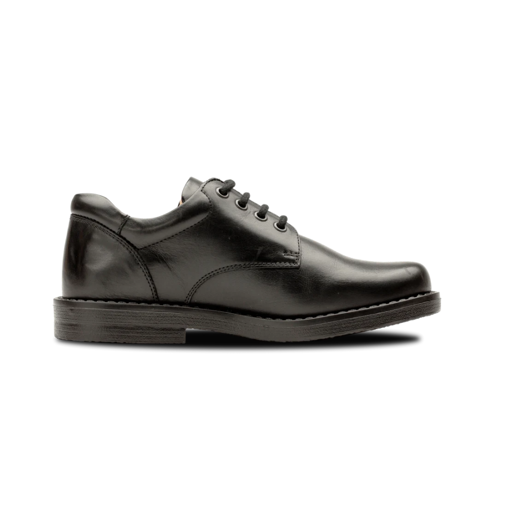 Skobi Menzies Unisex Black School Shoes